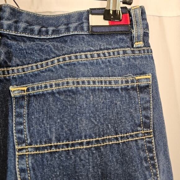 Tommy Jeans Vintage Roc Roc Y2K 2000s Bootcut Denim Size Juniors Size 11 - Picture 8 of 12